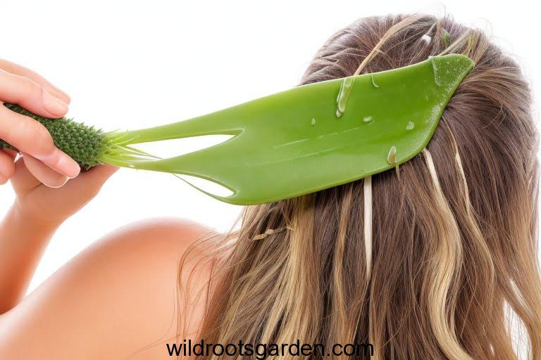 Can I Leave Aloe Vera in My Hair?
