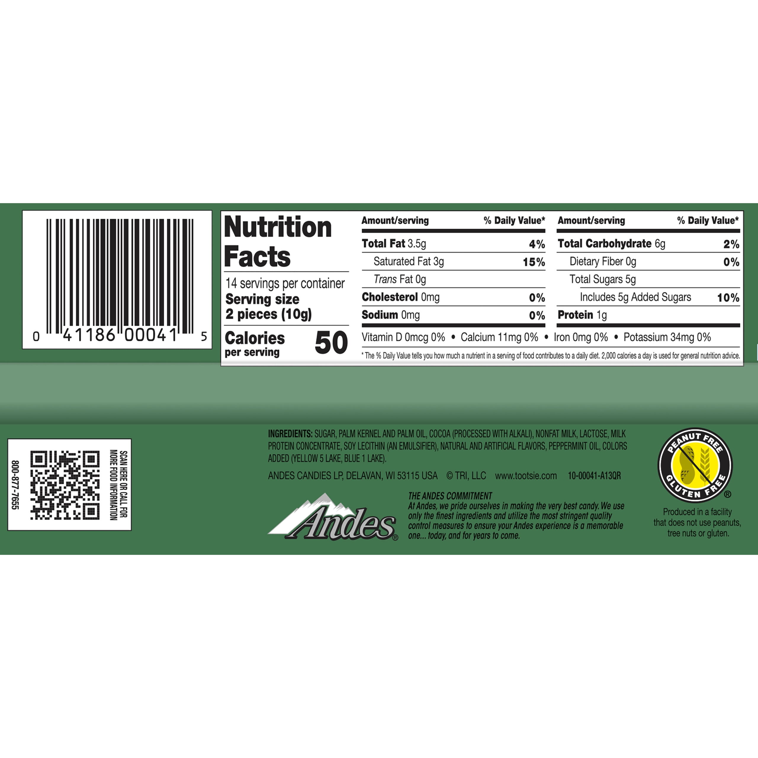 Calories in Olive Garden Chocolate Mint