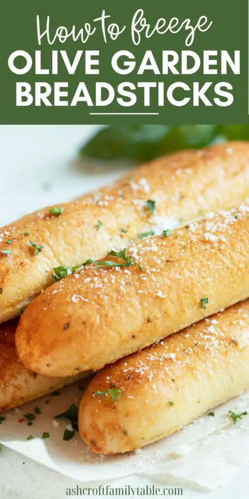 Can You Freeze Olive Garden Breadsticks