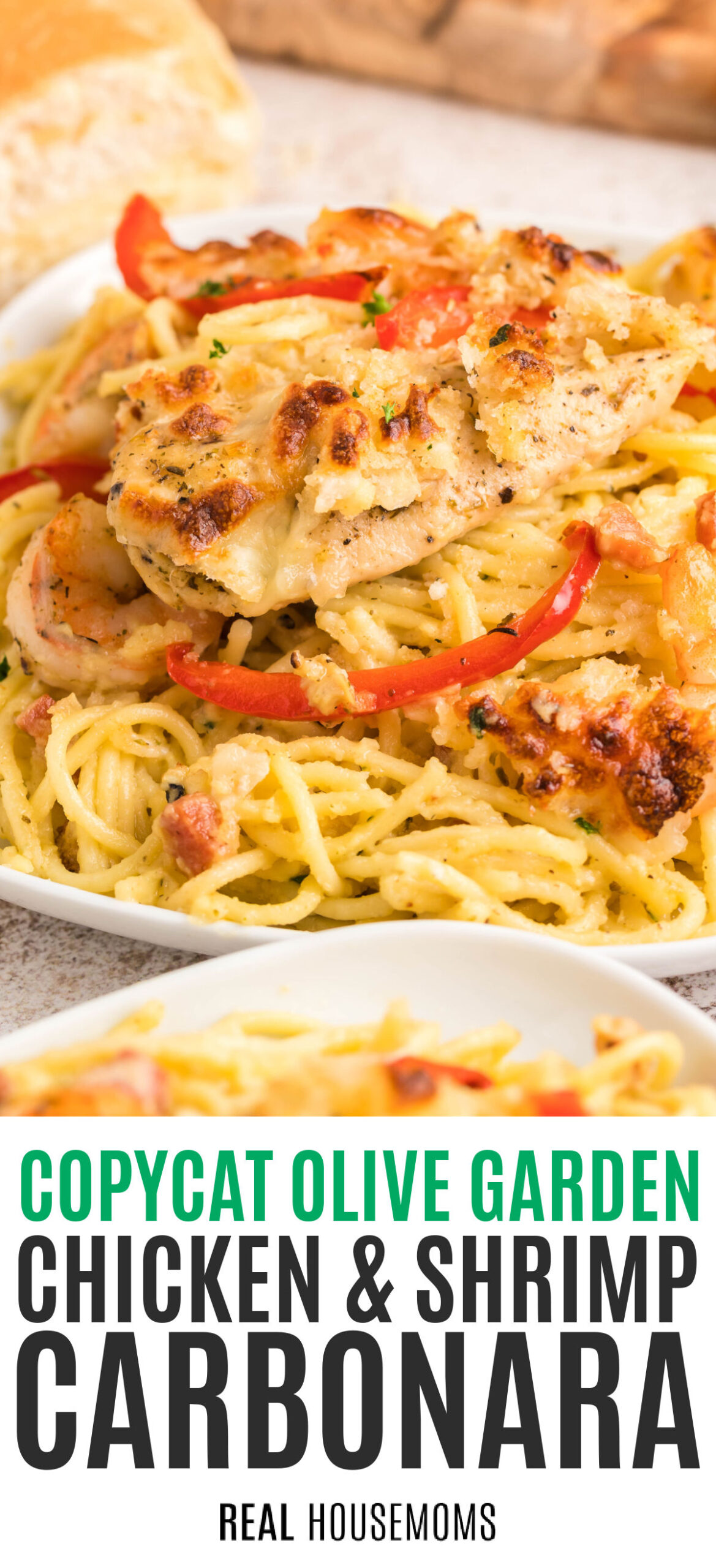 Copycat Chicken Carbonara Olive Garden