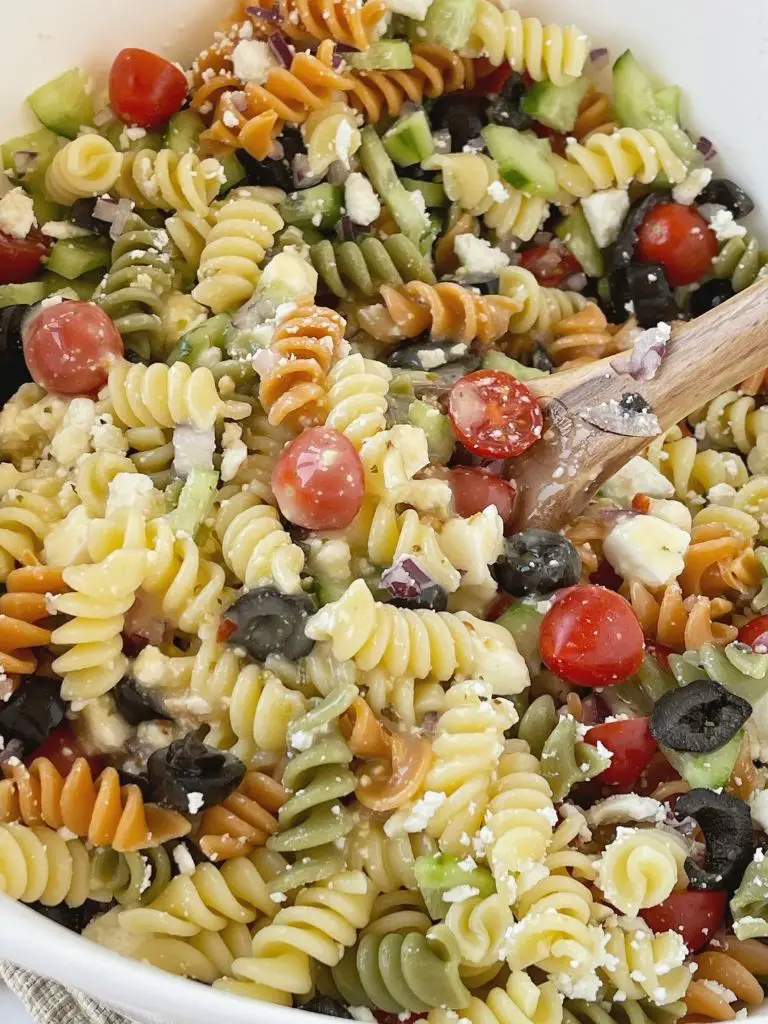 Italian Pasta Salad With Olive Garden Dressing
