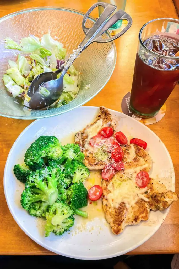 Keto at Olive Garden 2024