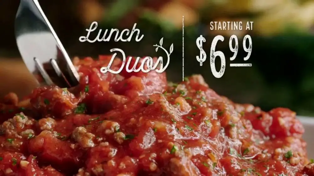 Olive Garden Ispot Tv