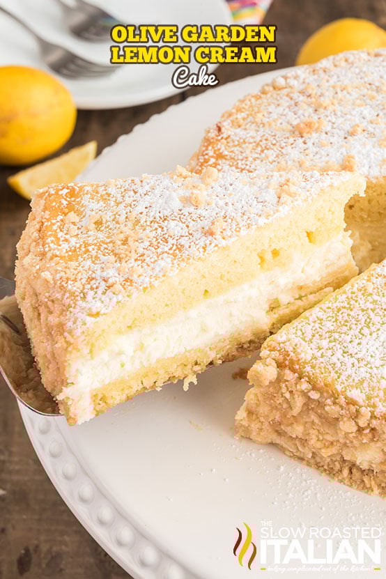 Olive Garden Italian Lemon Cream Cake Recipe