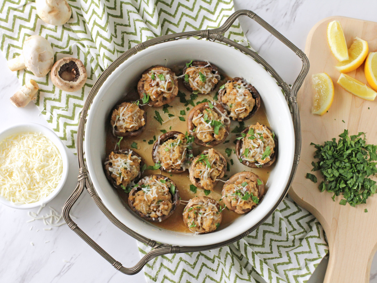Olive Garden Stuffed Mushrooms