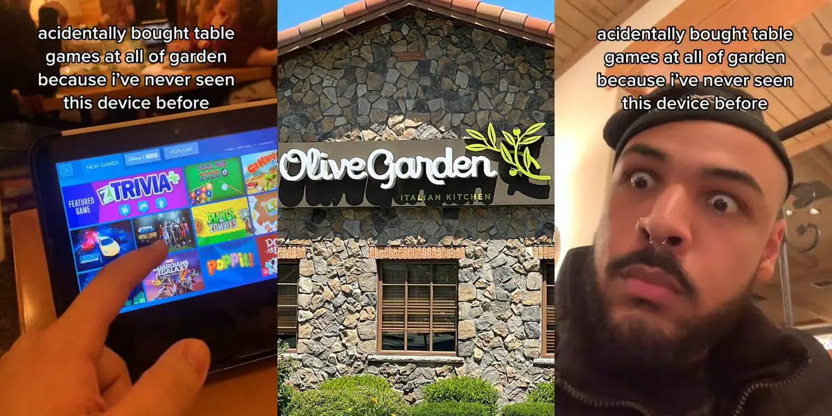 Olive Garden Tablet Games
