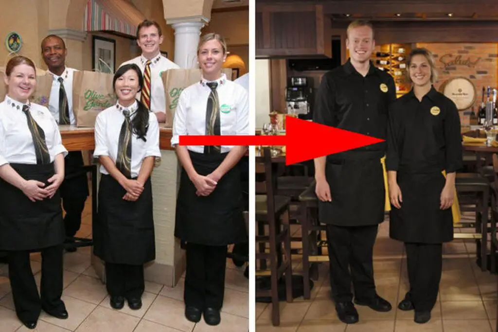 Olive Garden Uniform Server