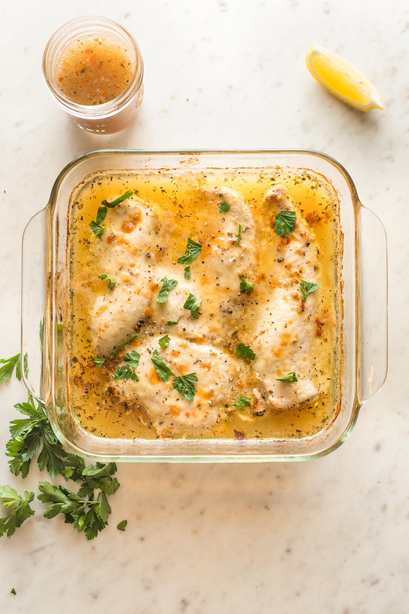 Oven Baked Chicken With Olive Garden Dressing