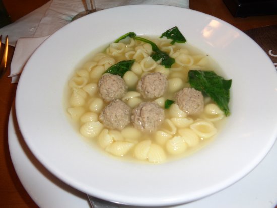 Wedding Soup at Olive Garden