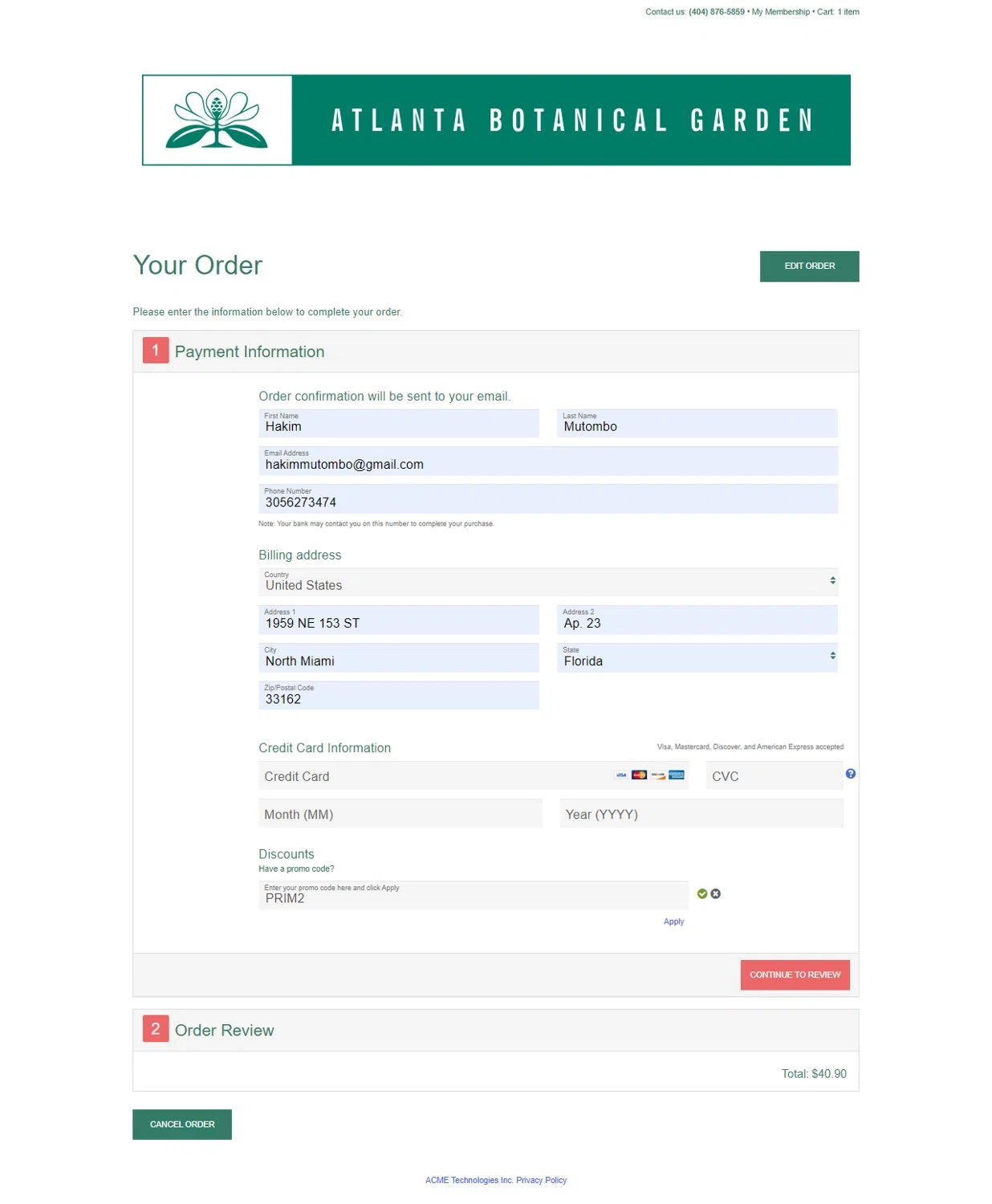 Atlanta Botanical Gardens Coupon Code