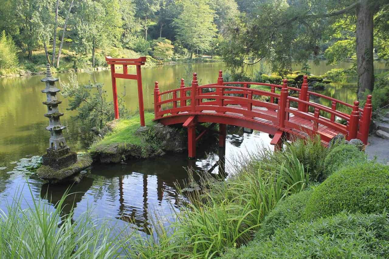Bridges in Japanese Gardens