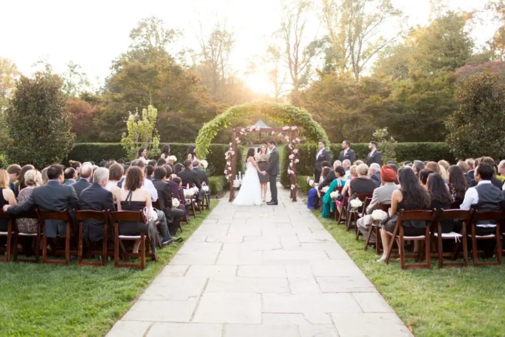Brookside Gardens Maryland Wedding