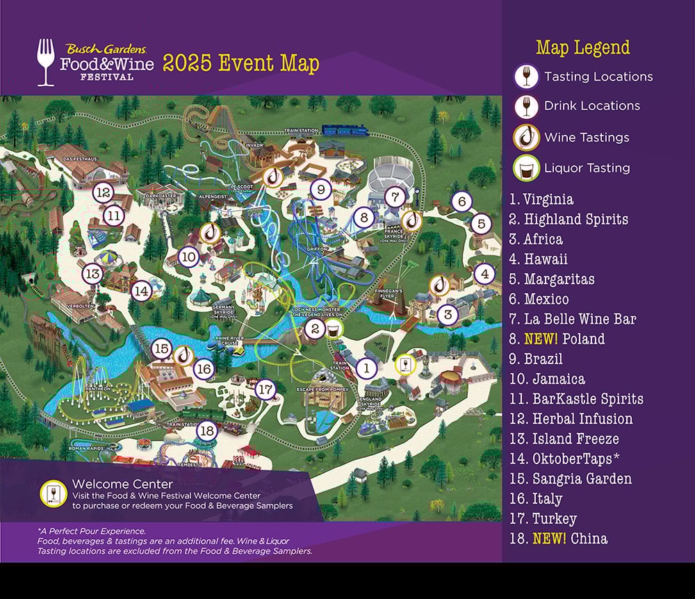 Cost of 1 Beer in Busch Gardens Williamsburg