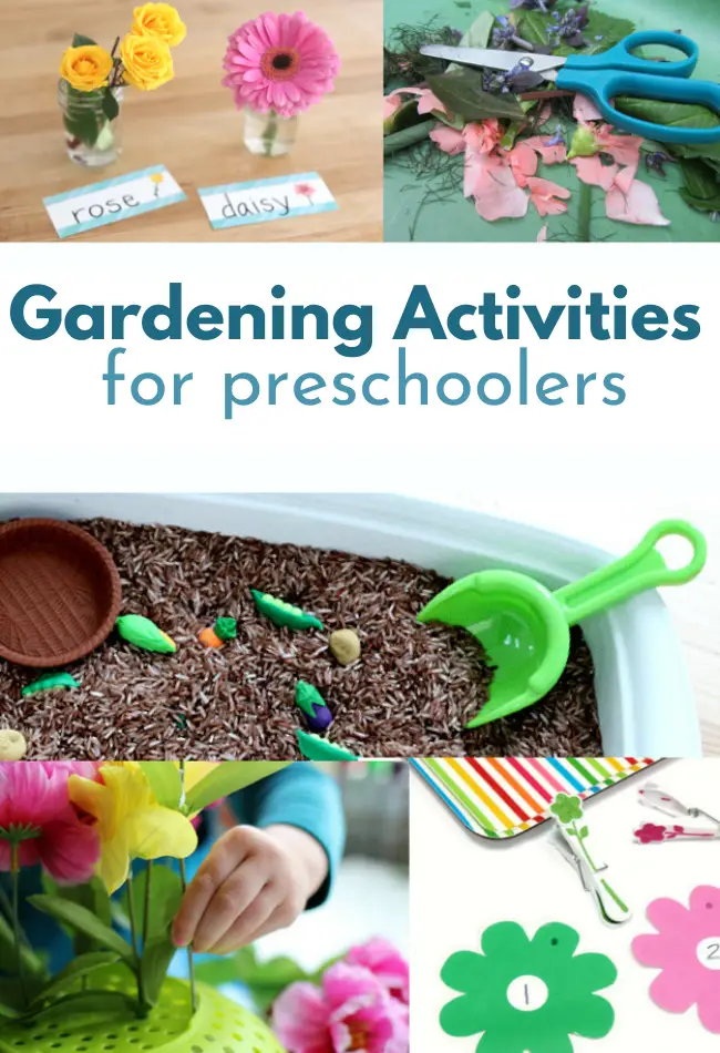 Gardening Activities for Preschoolers