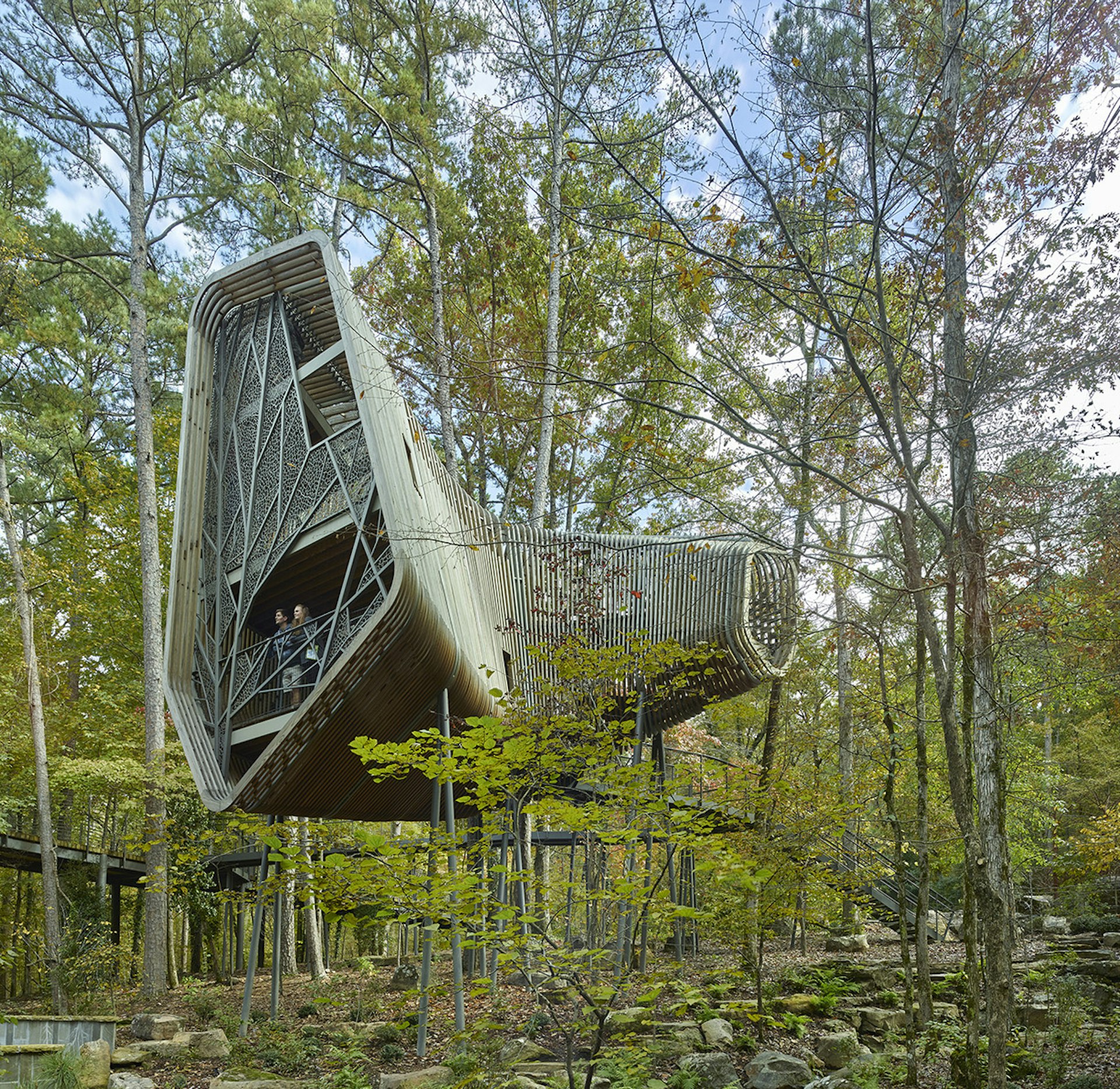 Garvan Woodland Gardens Childrens Garden Treehouse