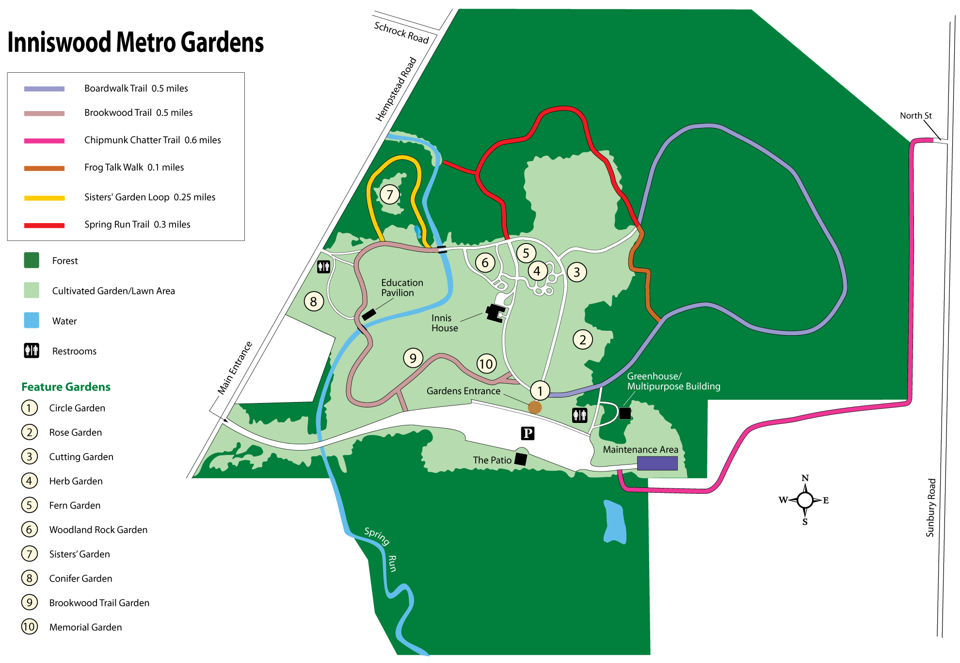 Inniswood Metro Gardens South Hempstead Road Westerville Oh