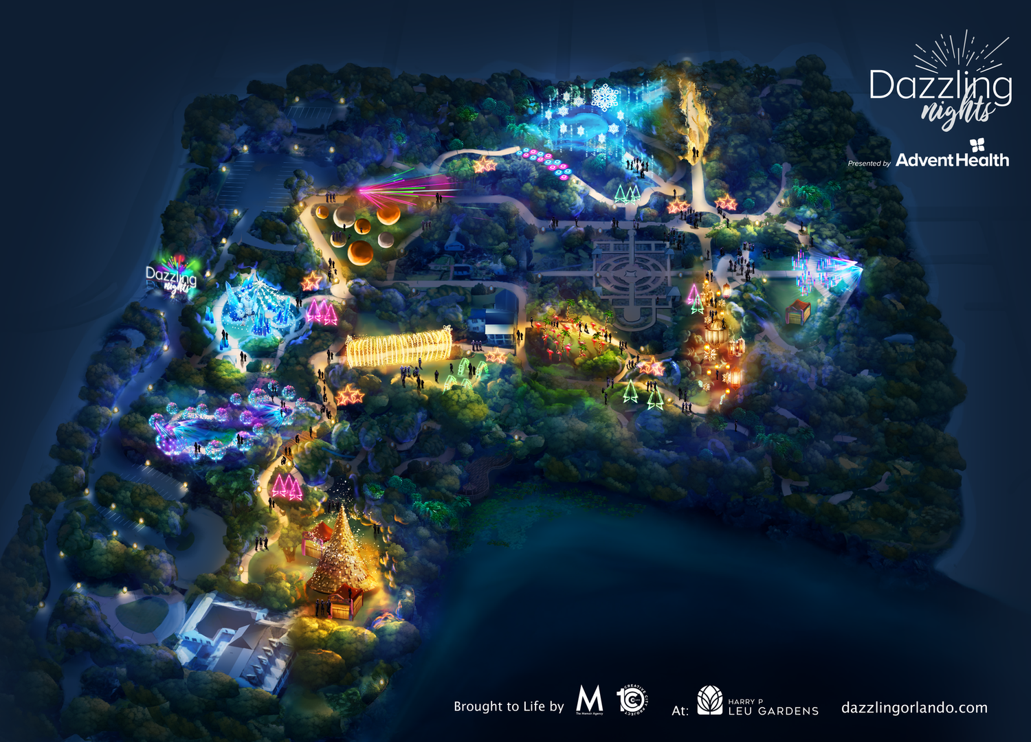 Leu Gardens Dazzling Lights