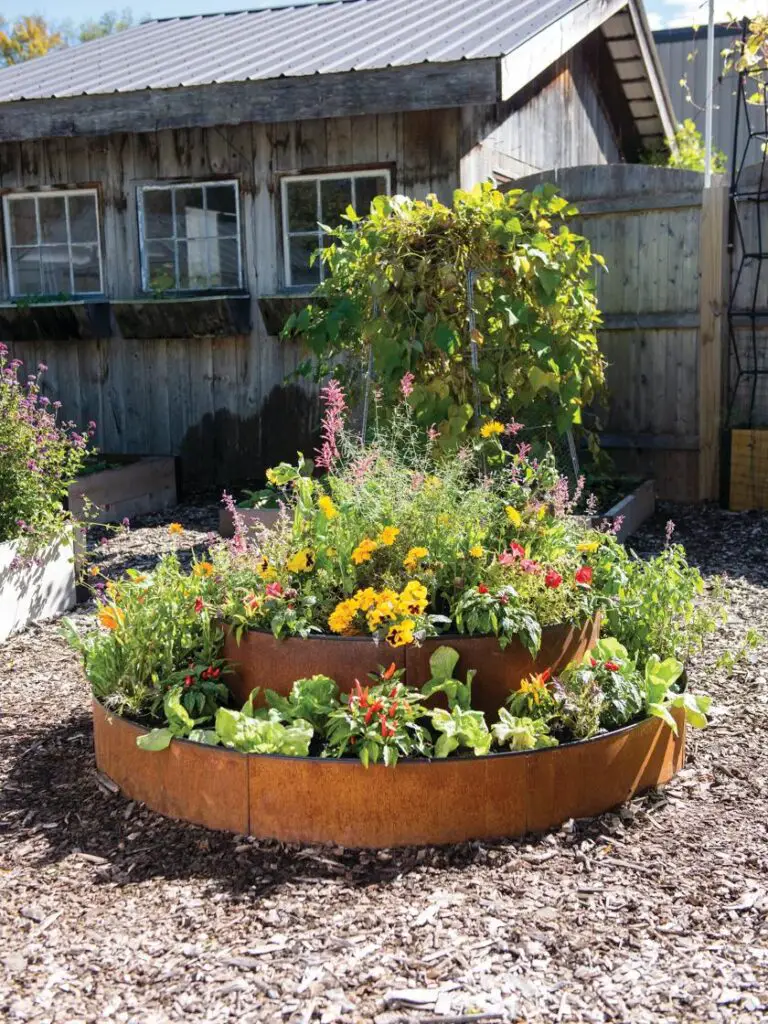 Round Raised Bed Gardens