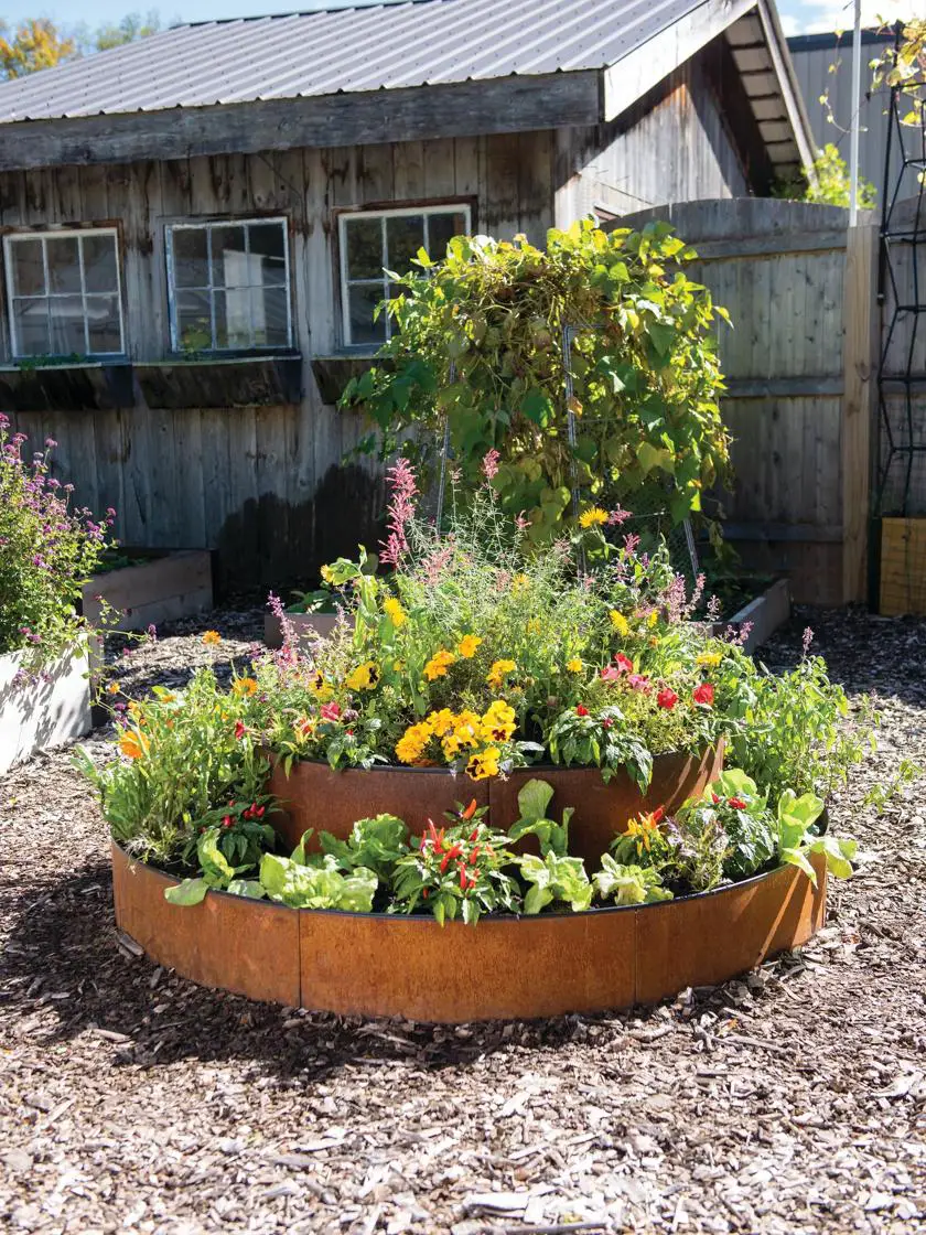 Round Raised Bed Gardens