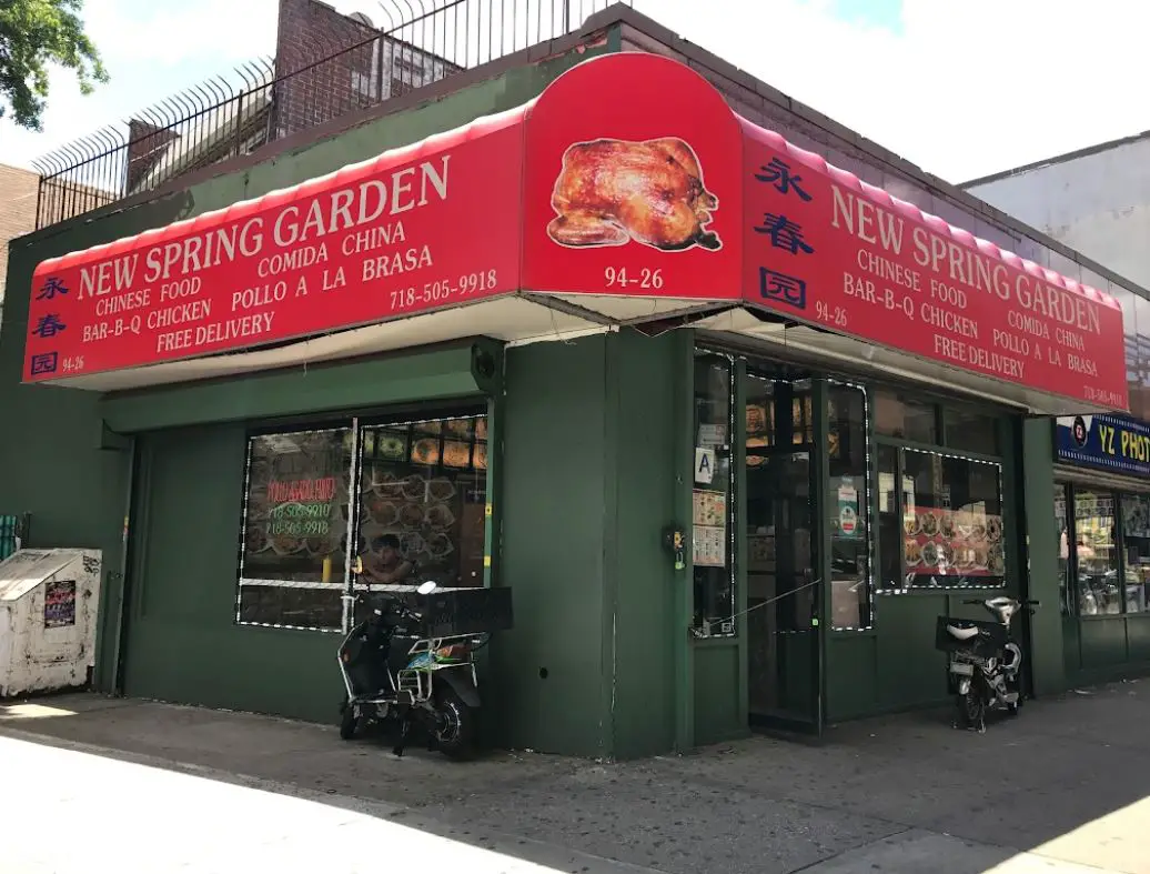 Spring Gardens Queens New York Menu