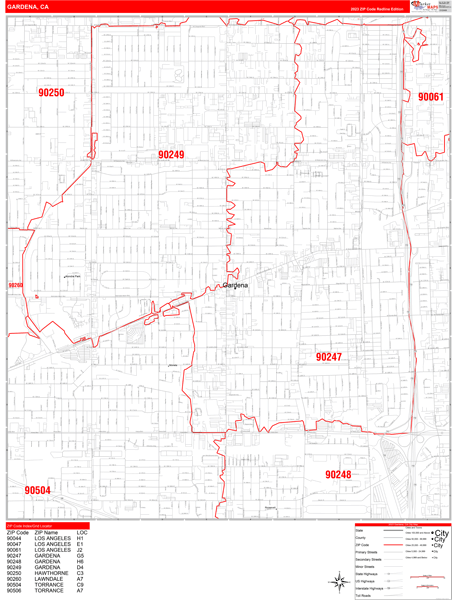 Zip Code of Gardena