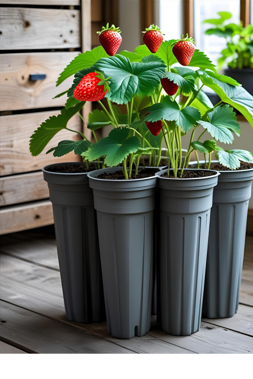 indoor strawberry planter ideas