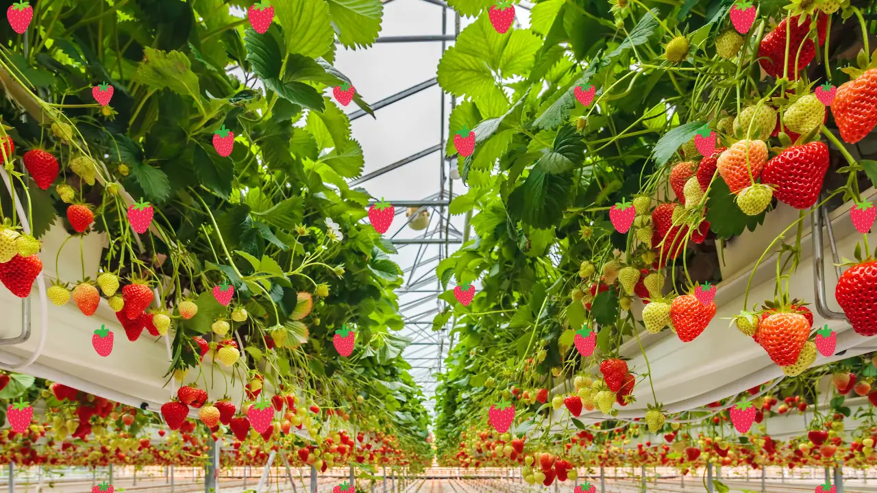 Indoor strawberry planter ideas