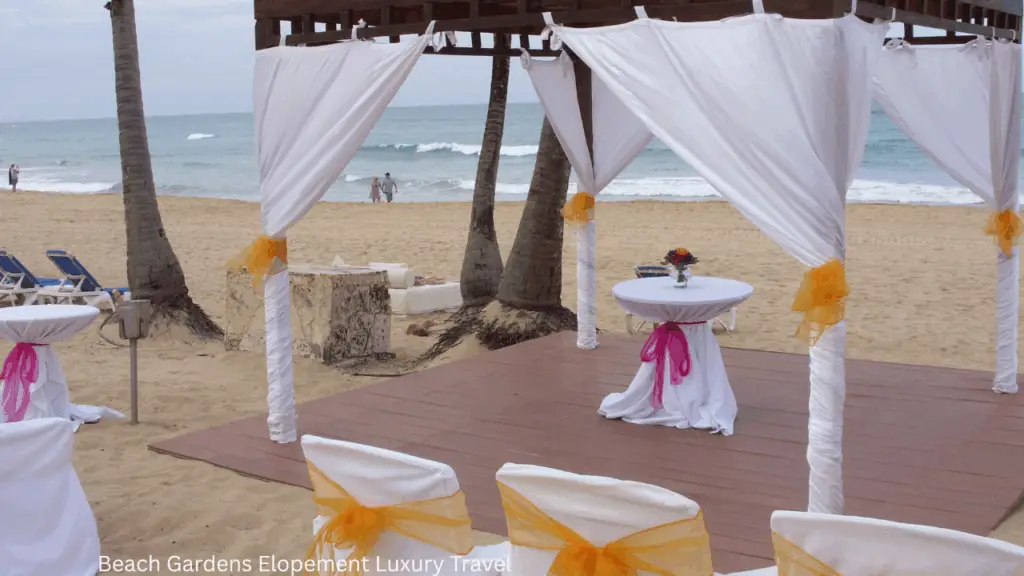 Beach Gardens Elopement Luxury Travel