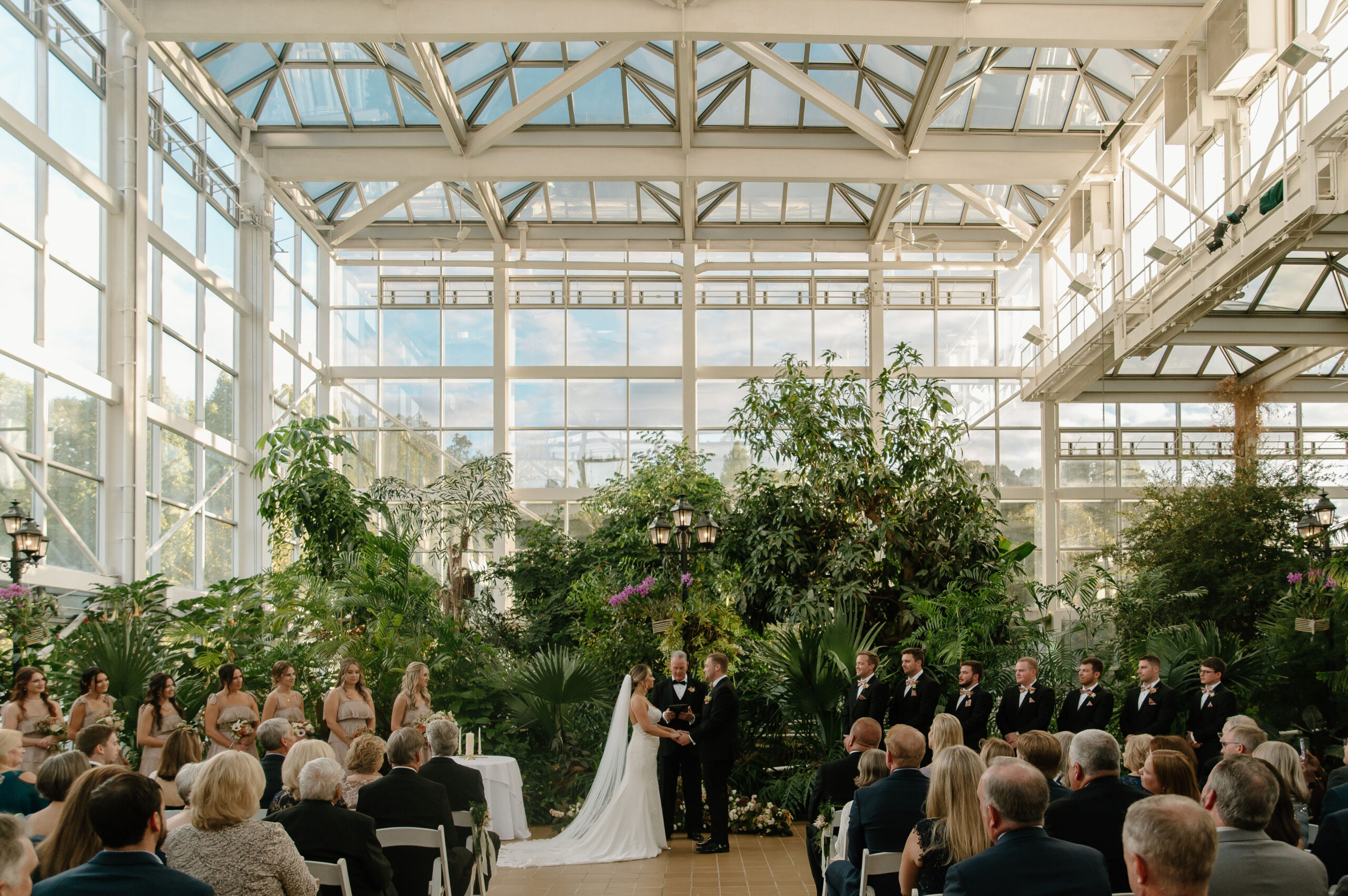 Athens Botanical Gardens Wedding