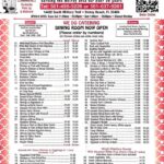 China Gardens Menu With Prices