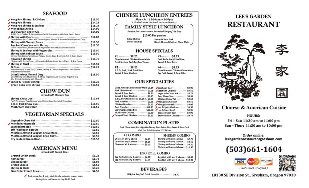 Lee Gardens Chinese Restaurant
