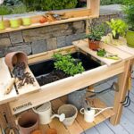 Outdoor Gardening Table Plans
