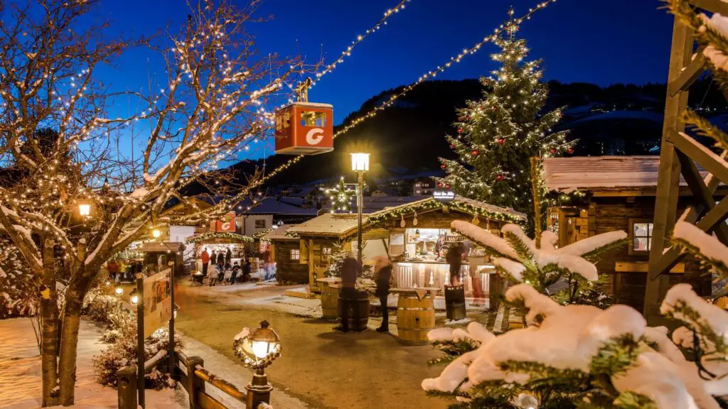 What is Open in Val Gardena on Christmas Day