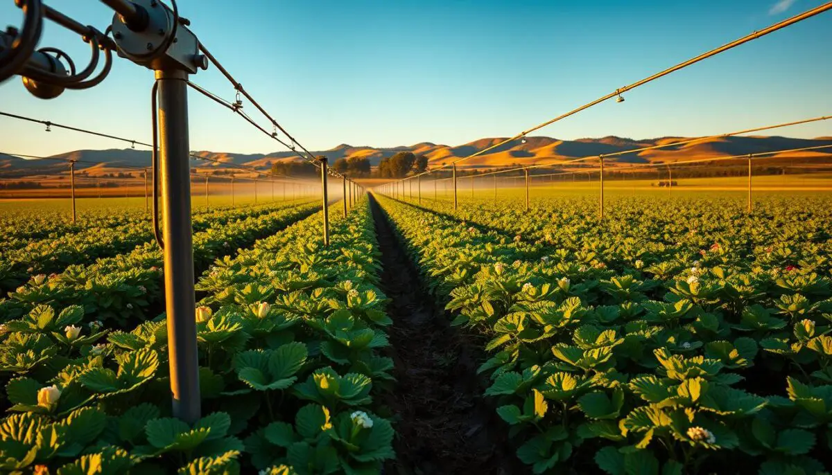 Florida potato irrigation
