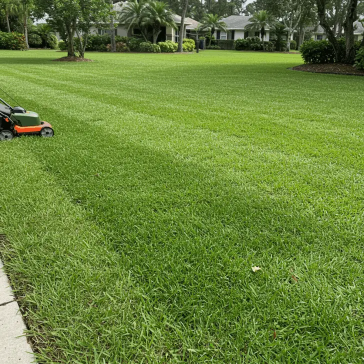Generate a high-quality, relevant image prompt for an article about: Best Florida Grass: Effortless