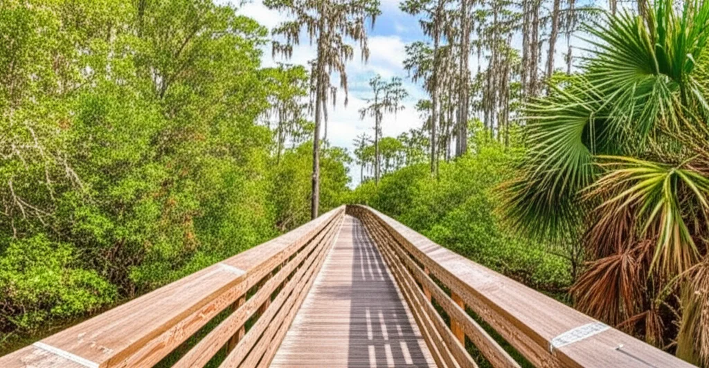 Generate a high-quality, relevant image prompt for an article about: Best Nature Preserves in Palm B