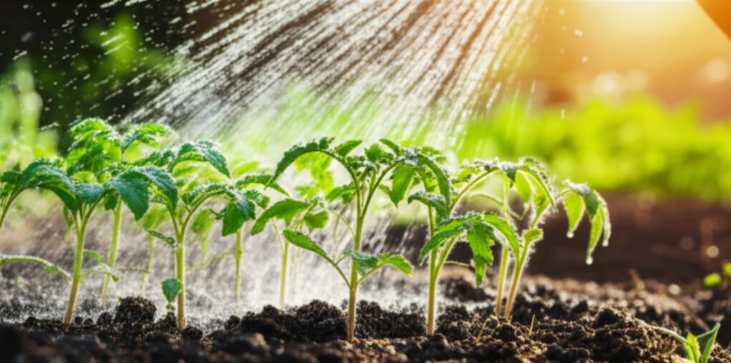 Generate a high-quality, relevant image prompt for an article about: Plant Tomatoes in NC: Best Time