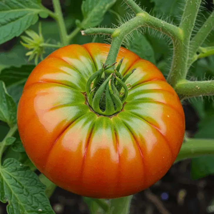 Generate a high-quality, relevant image prompt for an article about: Giant Tomato Plant Tips: Grow a