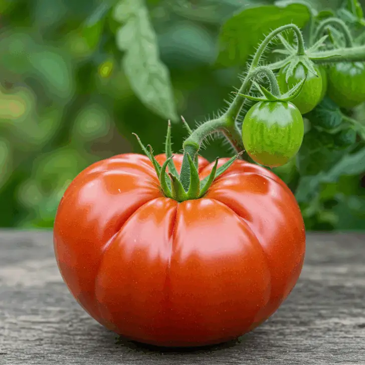 Generate a high-quality, relevant image prompt for an article about: Black Sea Man Tomato: Grow Epic