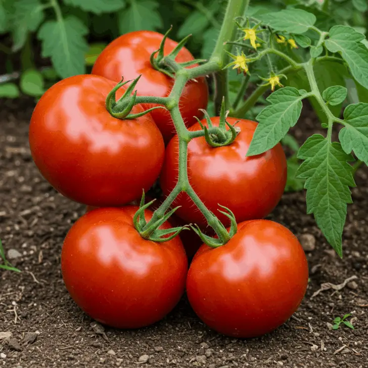 Generate a high-quality, relevant image prompt for an article about: Tomato Plant Lifespan: Essentia