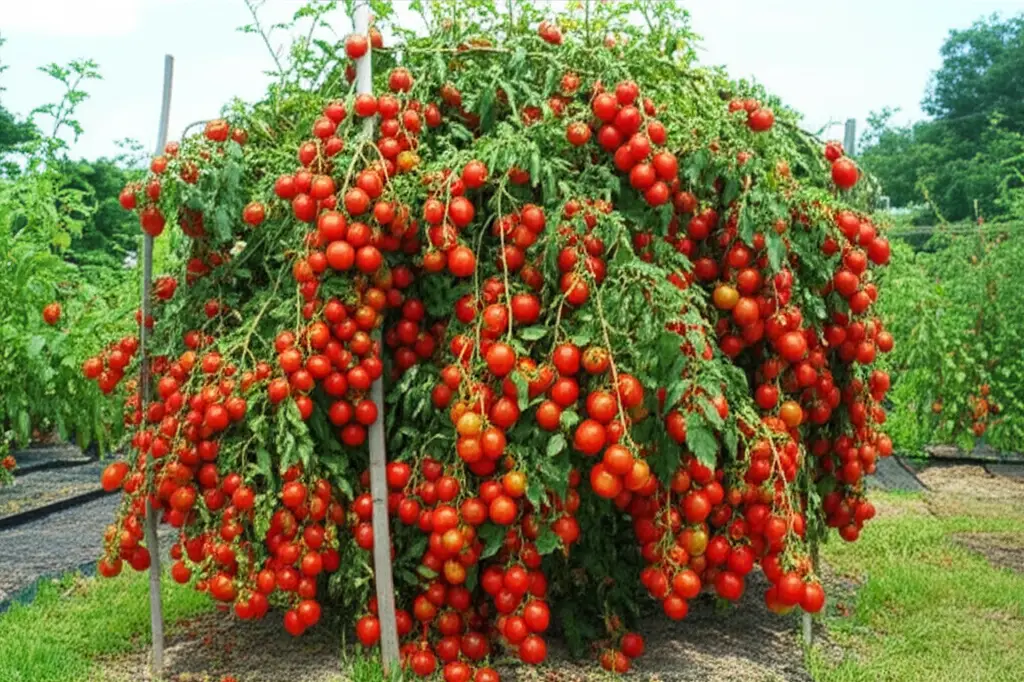 Generate a high-quality, relevant image prompt for an article about: Árbol de Tomate: Guía definit