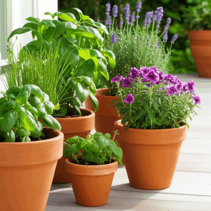 Generate a high-quality, relevant image prompt for an article about: Best Mosquito Repellent Plants: