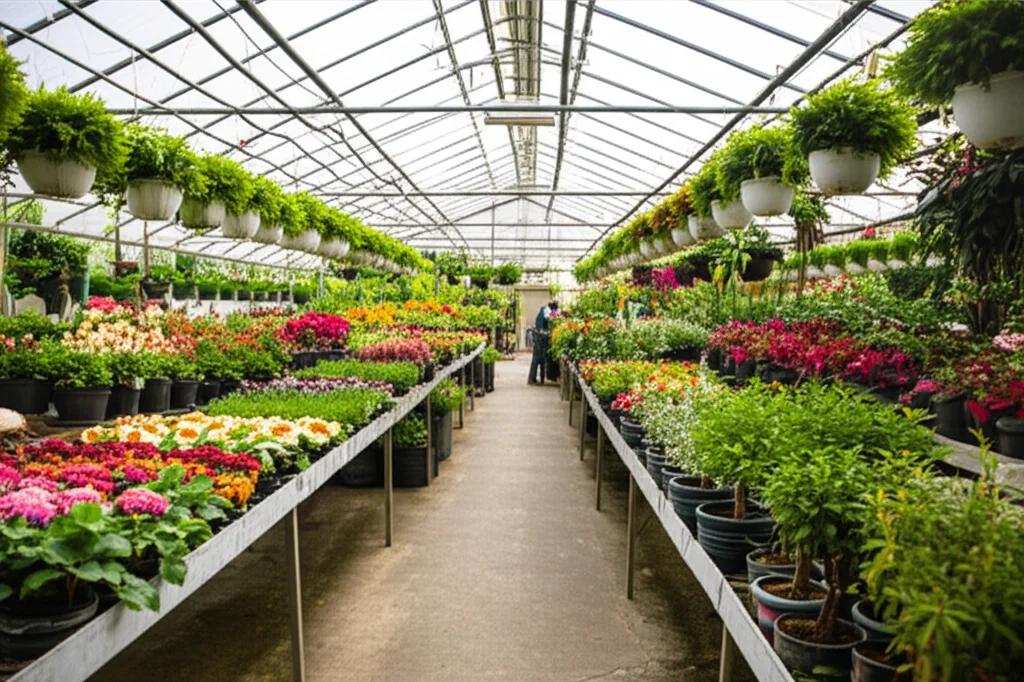 Generate a high-quality, relevant image prompt for an article about: Best Plant Nursery South Florid