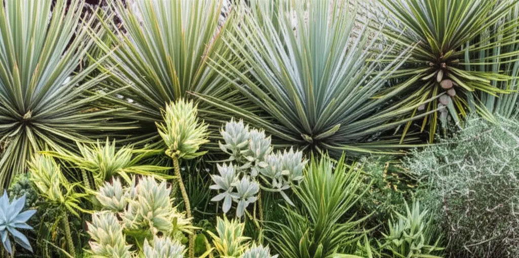 Generate a high-quality, relevant image prompt for an article about: Best Florida Plants: Stunning L