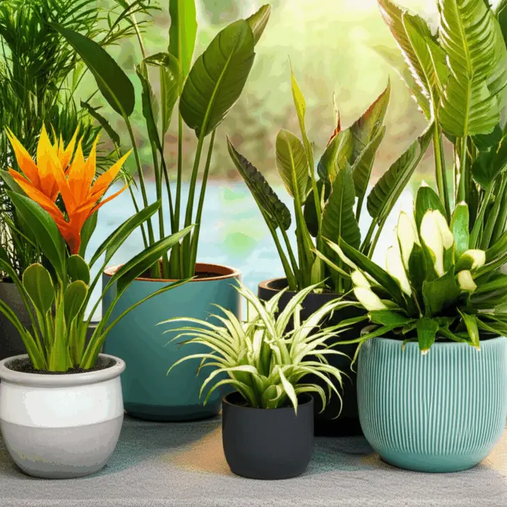 Generate a high-quality, relevant image prompt for an article about: Best South Florida Potted Plant
