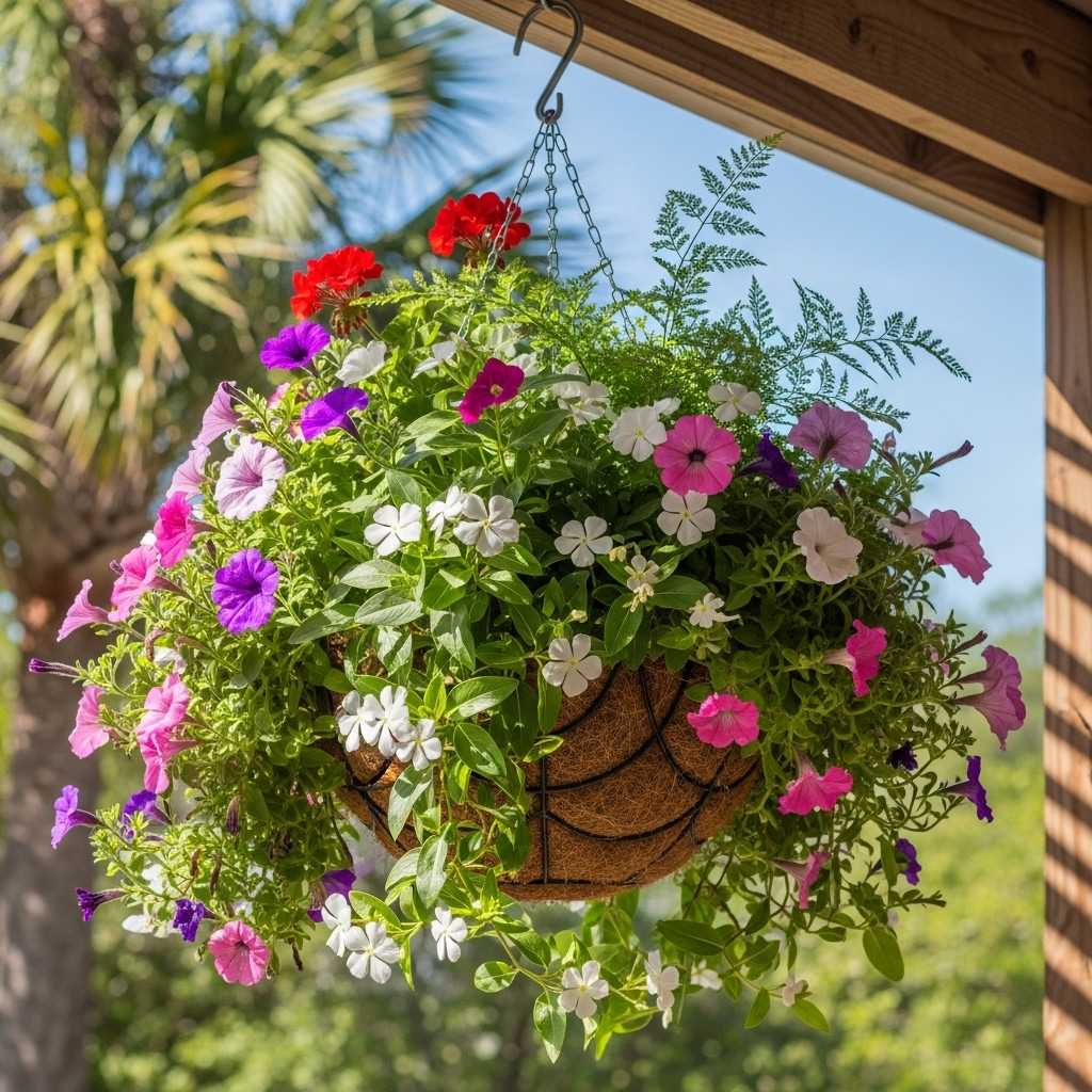 Best Florida Hanging Basket Plants: Stunning & Easy