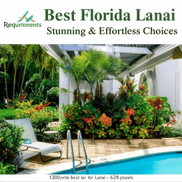 Top 7 Full Sun Plants for Florida Lanais – Vibrant & Low-Maintenance Choices