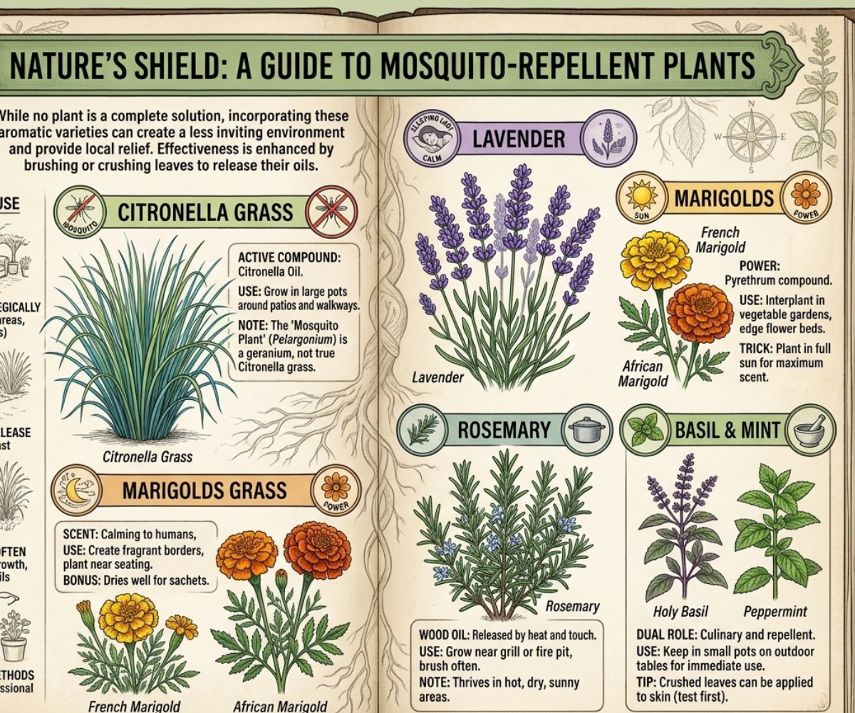 Best Plants to Repel Mosquitoes in Florida Outdoors 2 Plants to Repel Mosquitoes