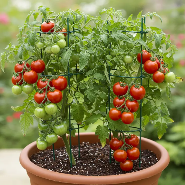 Generate a high-quality, relevant image prompt for an article about: 2 Tomatoes 1 Pot: Best Guide fo