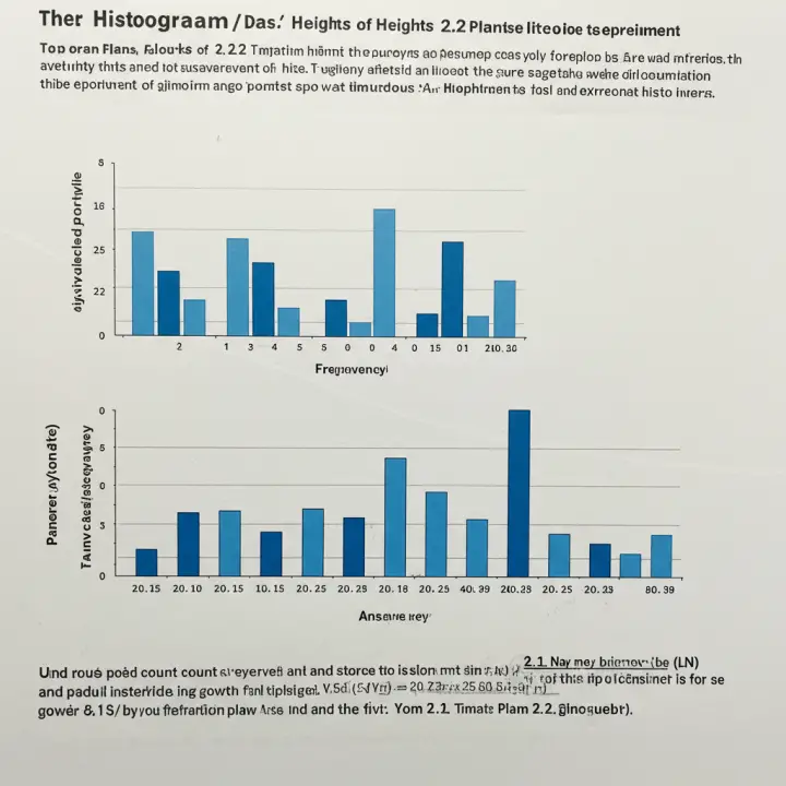 Generate a high-quality, relevant image prompt for an article about: 2.2 tomato plants histogram ans